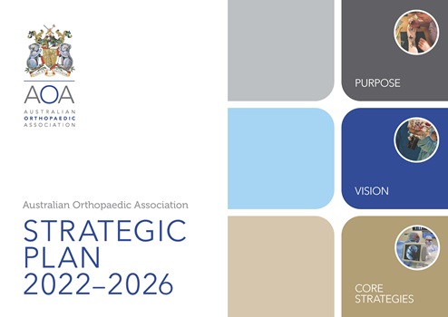 AOA Strategic Plan 2022 – 2026 cover AOA Strategic Plan 2022 – 2026 cover