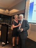 Meritorious Award winner Dr John Croser